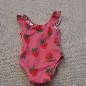 Euc! hanna Andersson, Flutter Sleeve One Piece Swimsuit